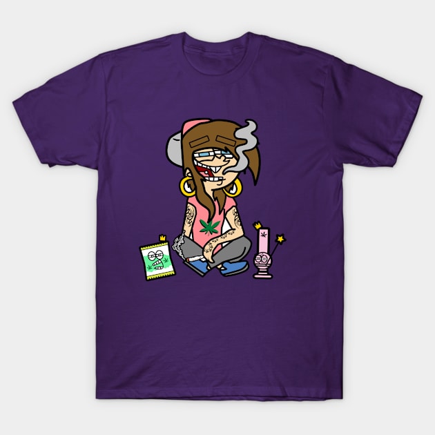 BONG BOY TIM T-Shirt by Ganja Grip